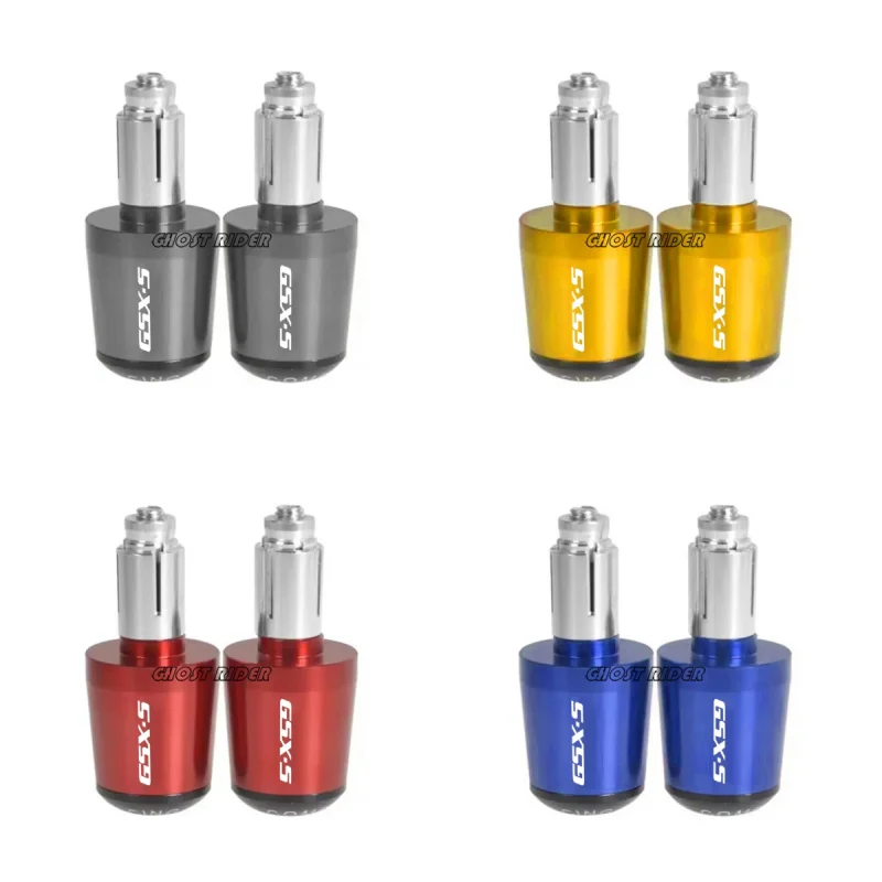 For GSX-S GSXS 125 150 750 1000/F/ABS GSX-S125 GSX-S750 GSX-S1000 Motorcycle Handlebar Grips End Handle Bar Cap End Plug