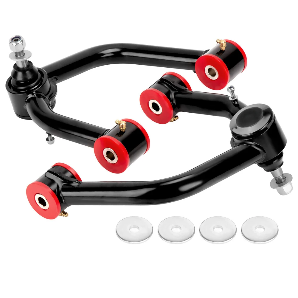 

For 2022 Toyota Tacoma Hilux Fortune Upper Control Arms 2"-4" Lift Kit PU Bushings Pair Black Suspension Part
