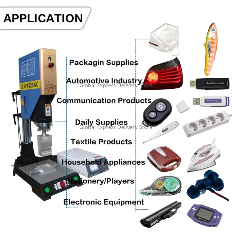 15K2600W Ultrasonic Plastic Welding Machine with Automatic Tracking for Automotive Connectors Nylon Material Welding Equipment