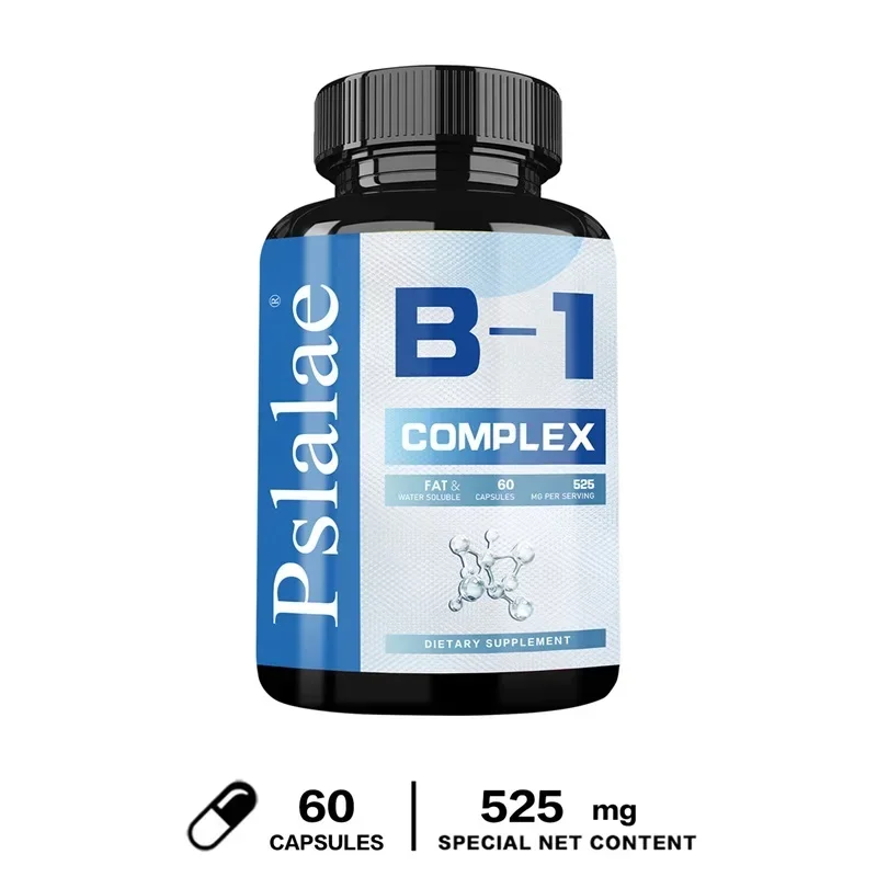 Vitamin B1 Complex - Fatigue, Digestion, Stress, Mood Formula, Boosts Energy and Metabolism