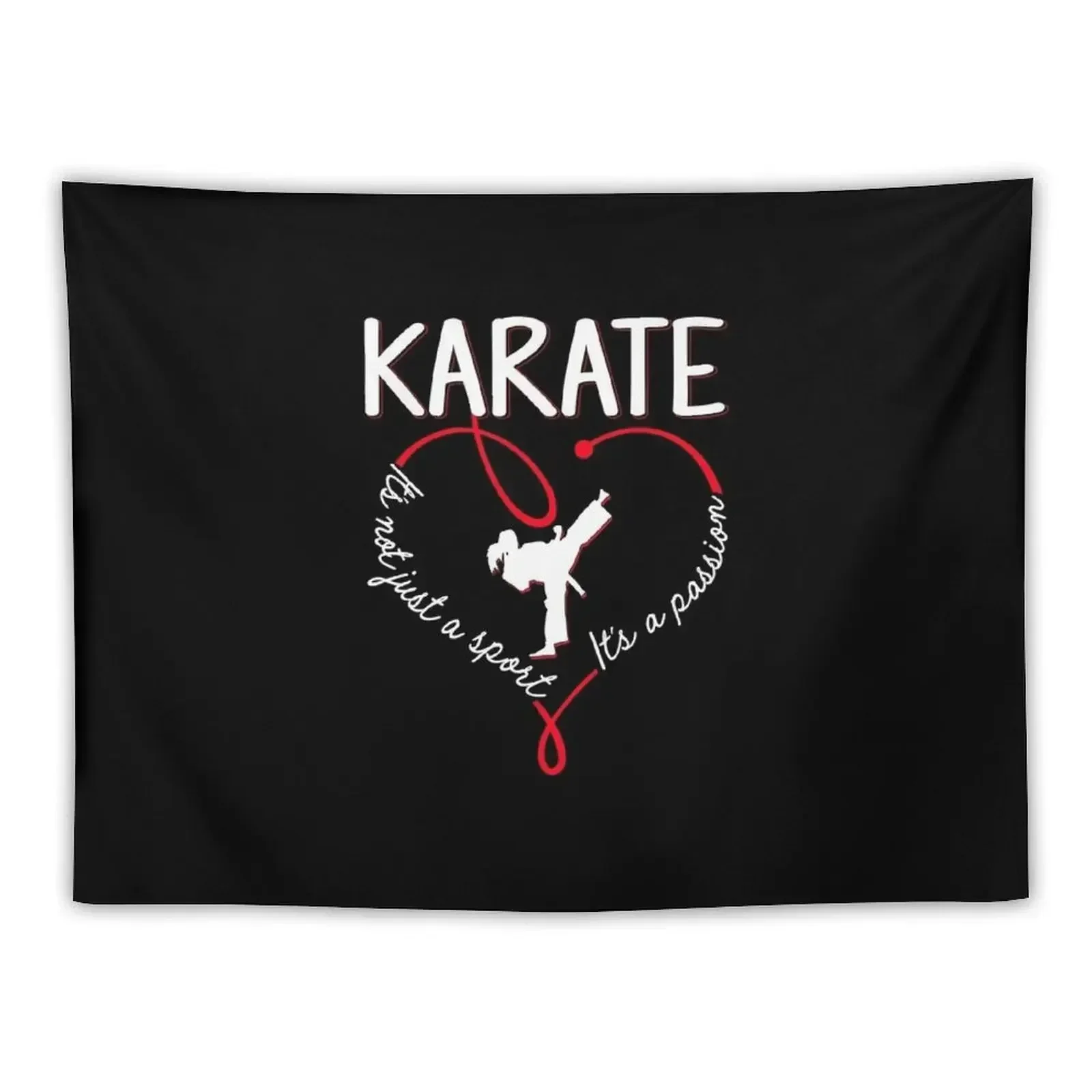 

KARATE is Passion Tapestry Bedrooms Decor Room Decor Aesthetic Wall Art Things To Decorate The Room Tapestry