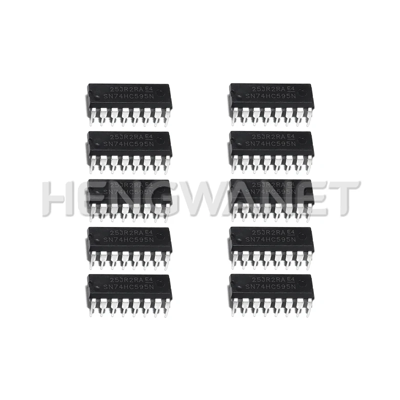 10PCS SN74HC595N DIP16 DIP 74HC00N 74HC04 DIP-16 SN74HC08N 74HC14 SN74HC393N 74HC02 SN74HC86AN 74HC138 SN74HC393N 74HC02N