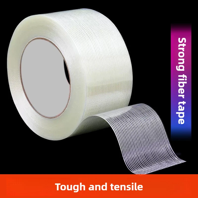شريط من الألياف الزجاجية أحادي الجانب، التصاق عالي، للاستخدام الصناعي، بطاريات الليثيوم، الطائرات النموذجية، والتجميع عالي التحمل #1