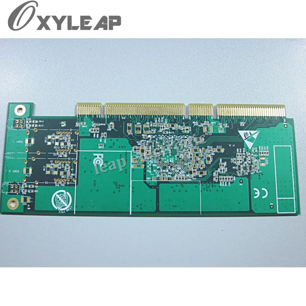 2 OZ Gold Finger 6 Layer PCB Multilayer Printed Circuit Panel From Prototype To Mass Production