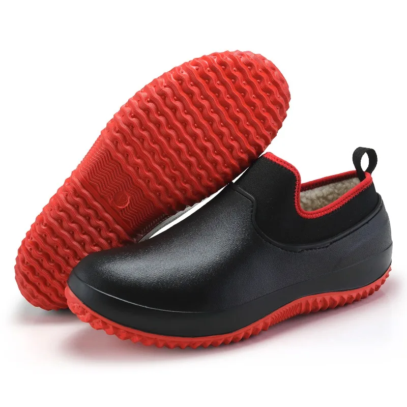 Non-slip Work Chef Shoes Casual Loafers Waterproof Oil-proof Kitchen Flats Resistant Restaurant Shoe Medical Loafer Zapatos