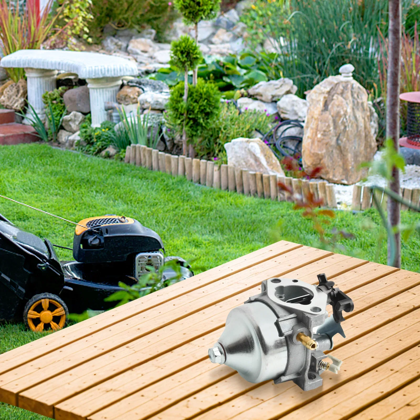 مكربن موثوق به مع جوانات لجزازات العشب GCV170LA HRN216 أداء المحرك المحسن والتوافق #2