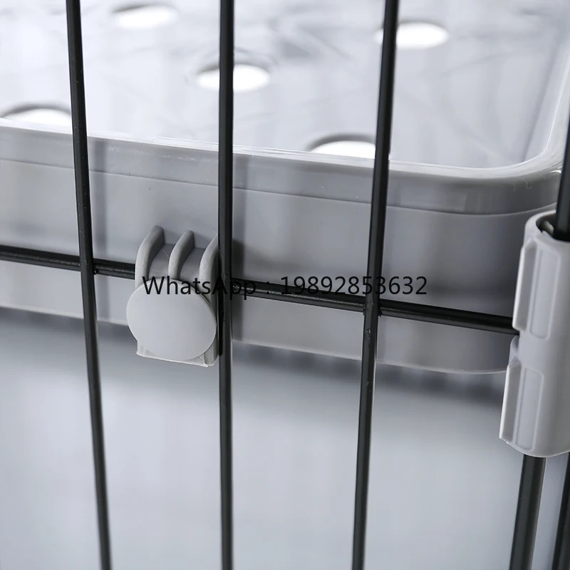 ZZ Wyj Cattery Cat House Two-Layer Sleeping Cage Puppy Free Space Supplies