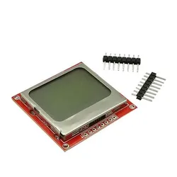 Módulo electrónico inteligente, pantalla LCD 5110, pantalla roja, 1 piezas