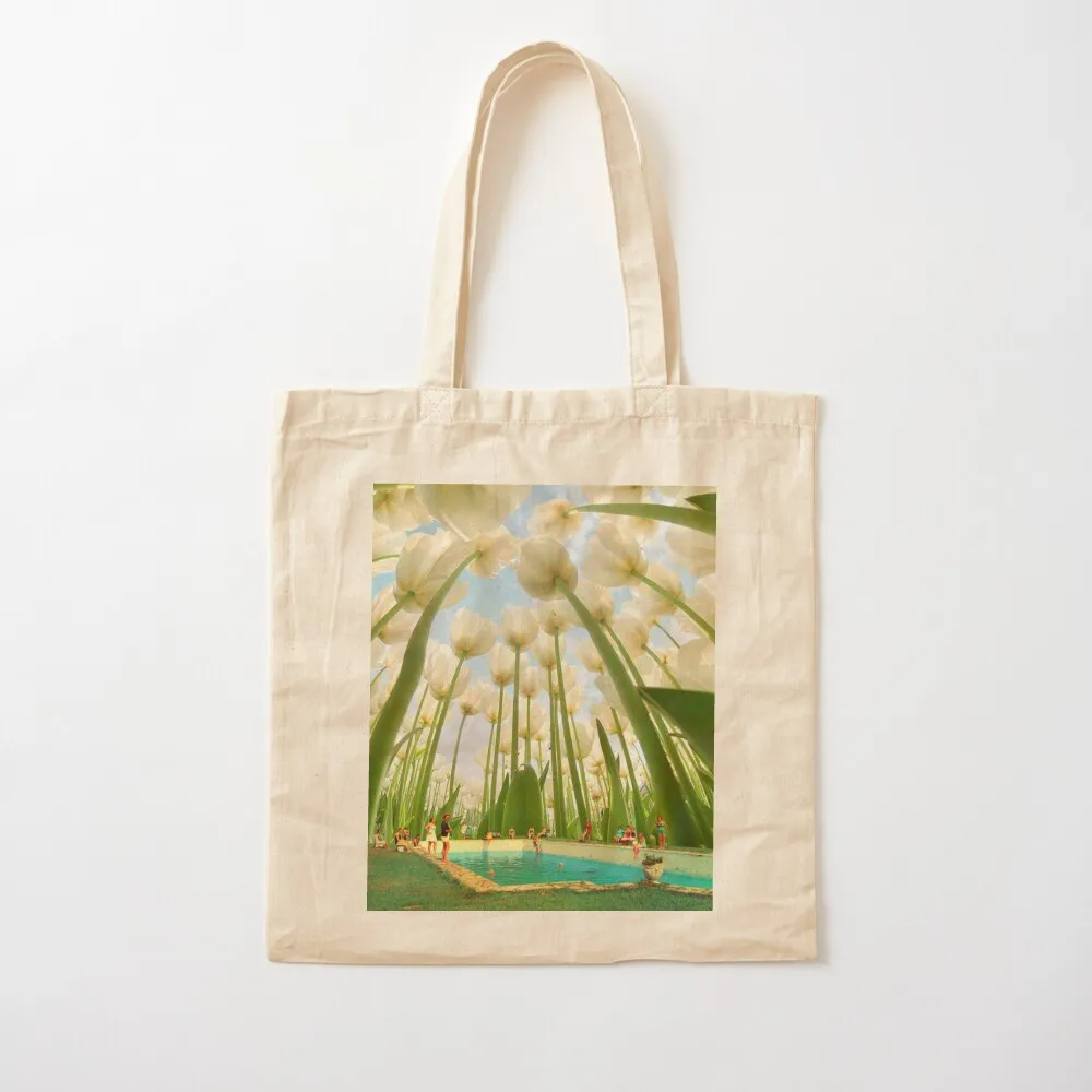 

Under the Tulips Tote Bag tote bag men's Women's handbag Canvas Tote Bag