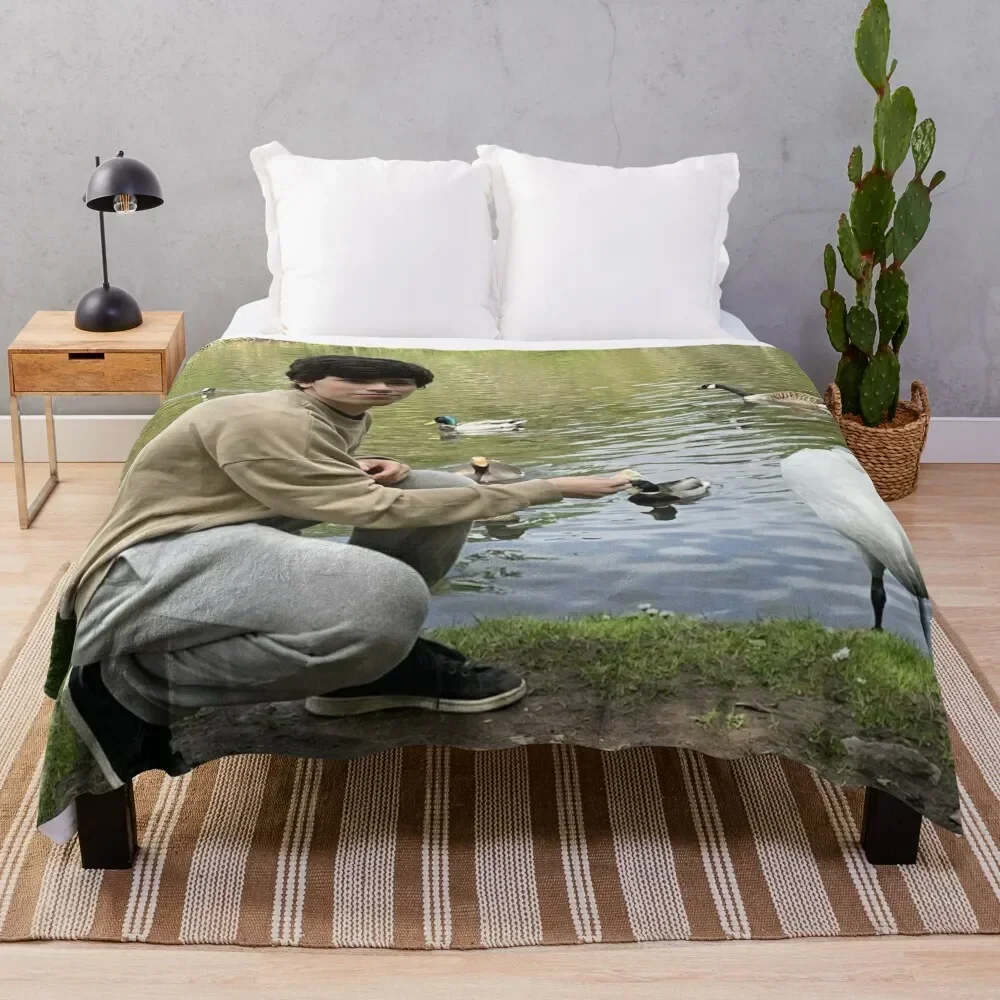 GeorgeNotFound Throw Blanket Camping Tourist Blankets