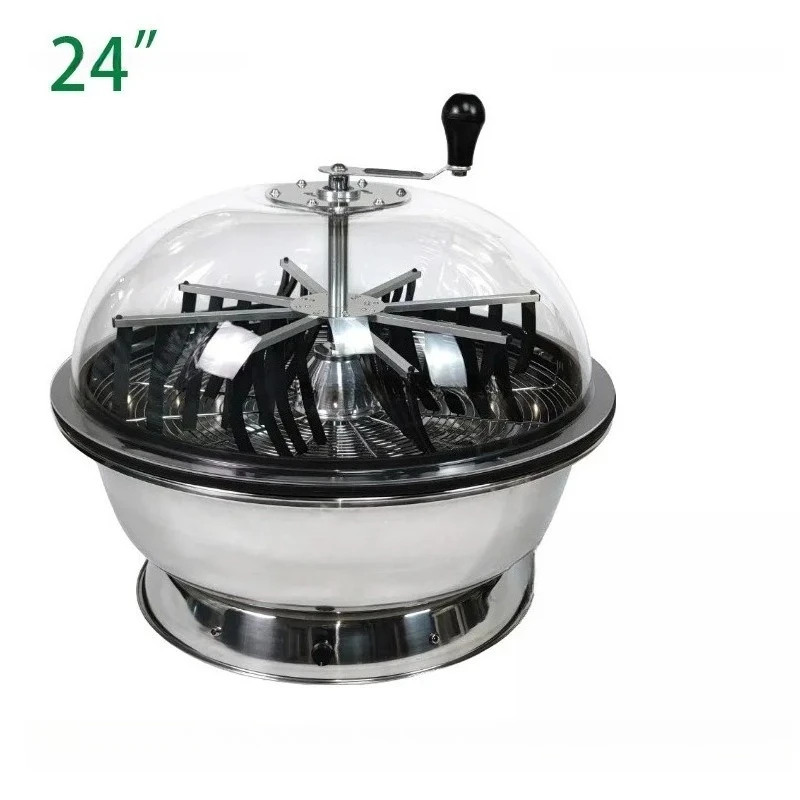24 Inch Electric Bowl Type Leaf Cutter Lawn Mower, Hydroponic Rotary Lawn Shredder