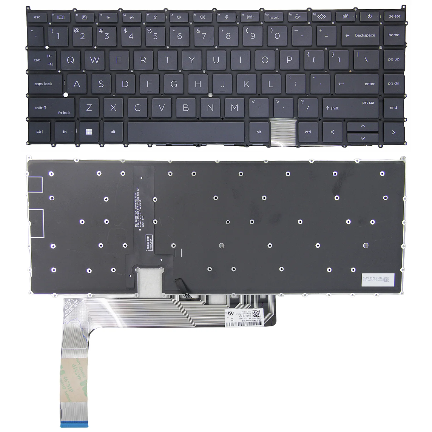 100%New Original US for HP EliteBook x360 1040 G7 1040 G8 Laptop Keyboard