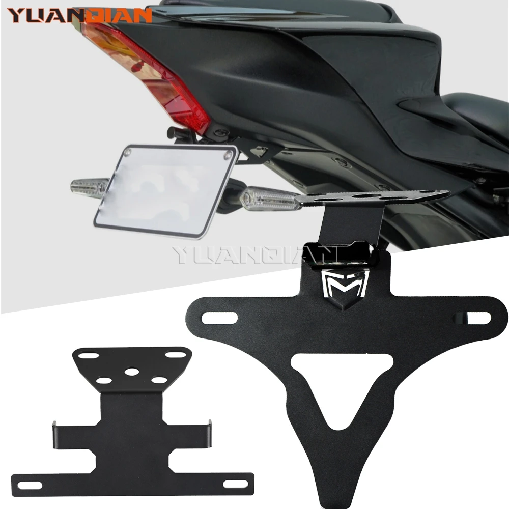 

License Plate Holder For CFMOTO CF MOTO 400NK 650NK 150NK 650 400 NK 2016-2024 Motorcycle Tail Tidy Fender Eliminator LED Light