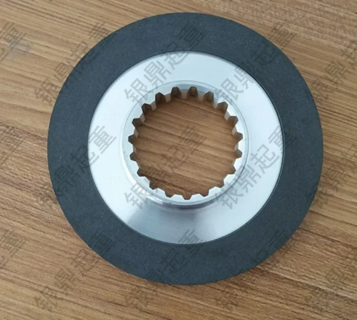NM38740NR2 Crane Brake Pads, Electric Hoist Wear-Resistant Friction Plates, Overhead Hoist Brake Lining Replacement Set