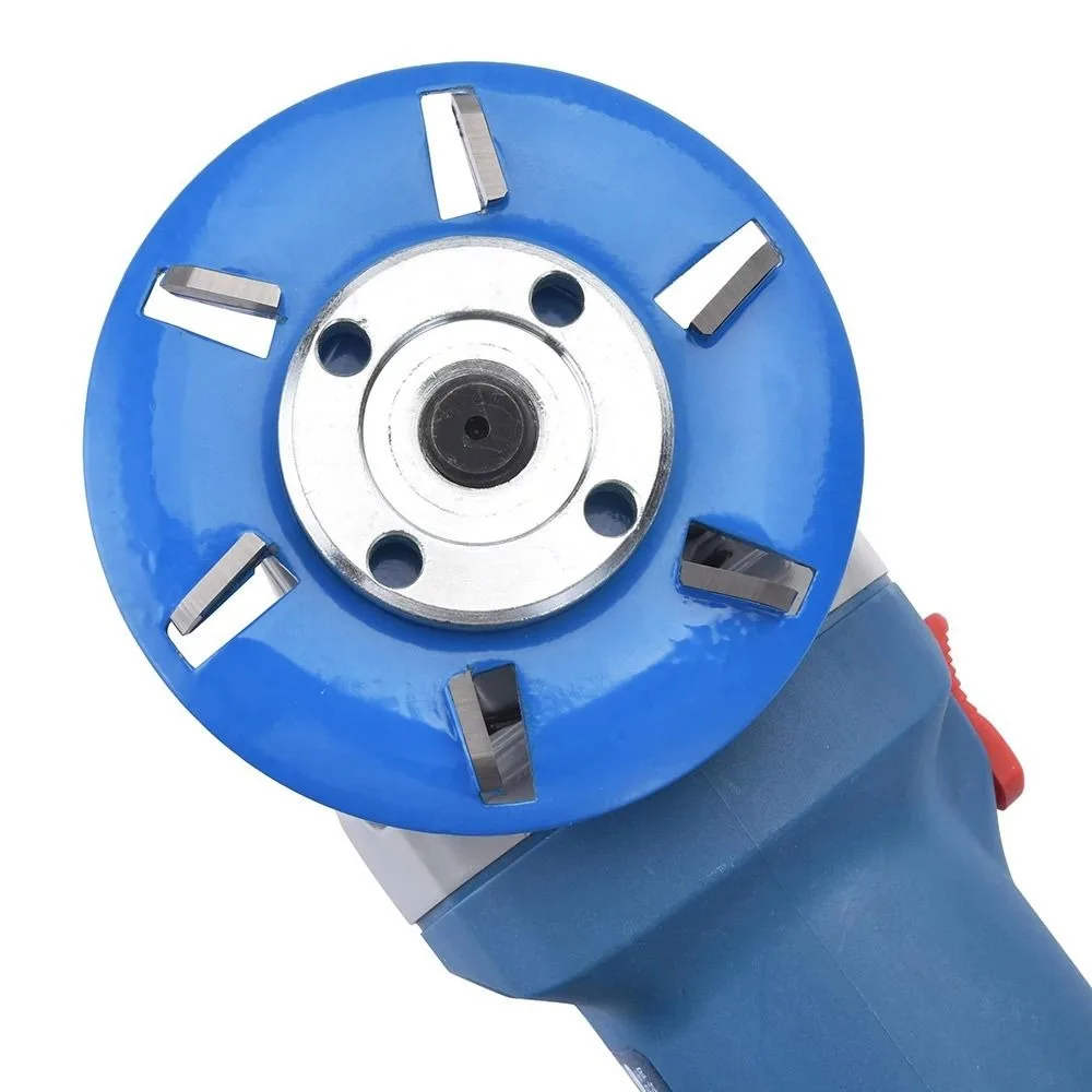 6 Teeth Wood Carving Disc Angle Grinder Accessories 16mm 22mm Wood Grinding Wheel Cutting Disc Accessories