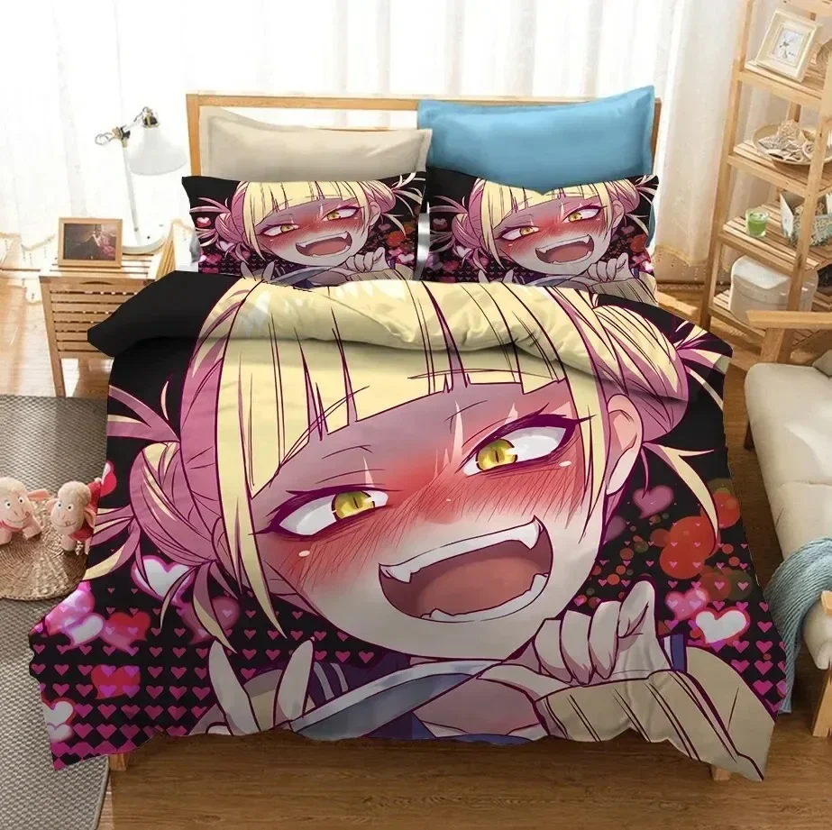 3D Printed My Hero Academia Bedding Set Bedroom Soft Modern Bedspreads Comefortable Kids Duvet Cover Quilt Cover And Pillowcase