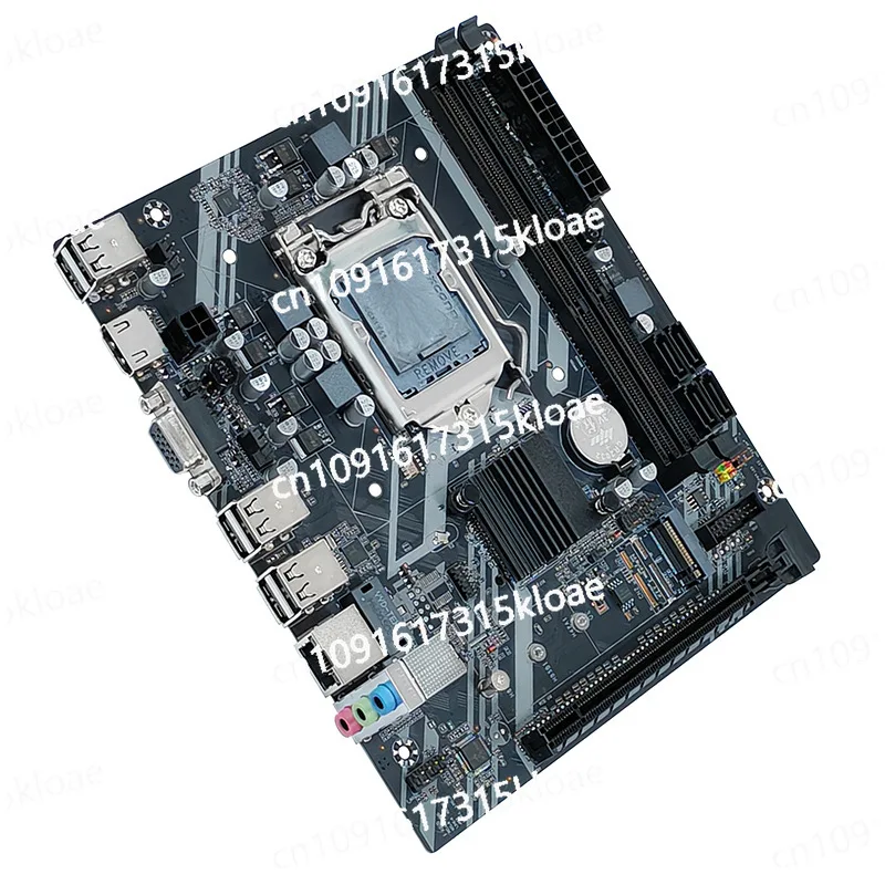 New H61 main board desktop computer main board with M.2 interface LGA1155 pin support I5 3470CPU