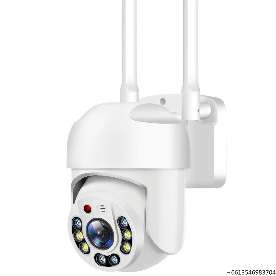 2K CMOS WiFi IP Camera 1080P Outdoor Security Camera Pan-Tilt Auto Tracking Face Recognition H.265 180 Viewing Angle for