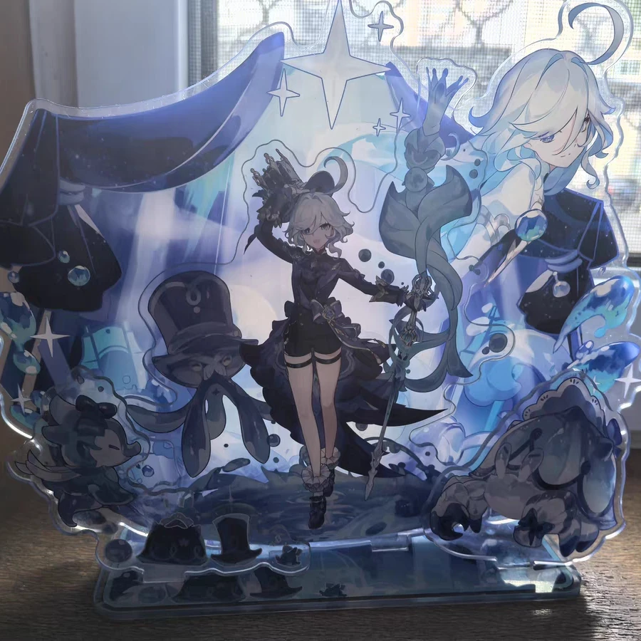 �y�Z�[�����z���_�t�H���e�[�k�I���W�i�� Focalors Furina 20 �Z���`���[�g������ȃA�N�����t�B�M���A�X�^���h���f���v���[�g�f�X�N�����X�^���h�T�C���t�@���̃M�t�g