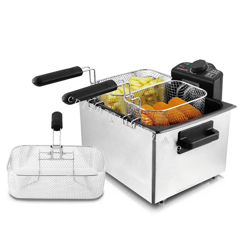 

New household electric stainless steel deep fryer for indoor and outdoor applications