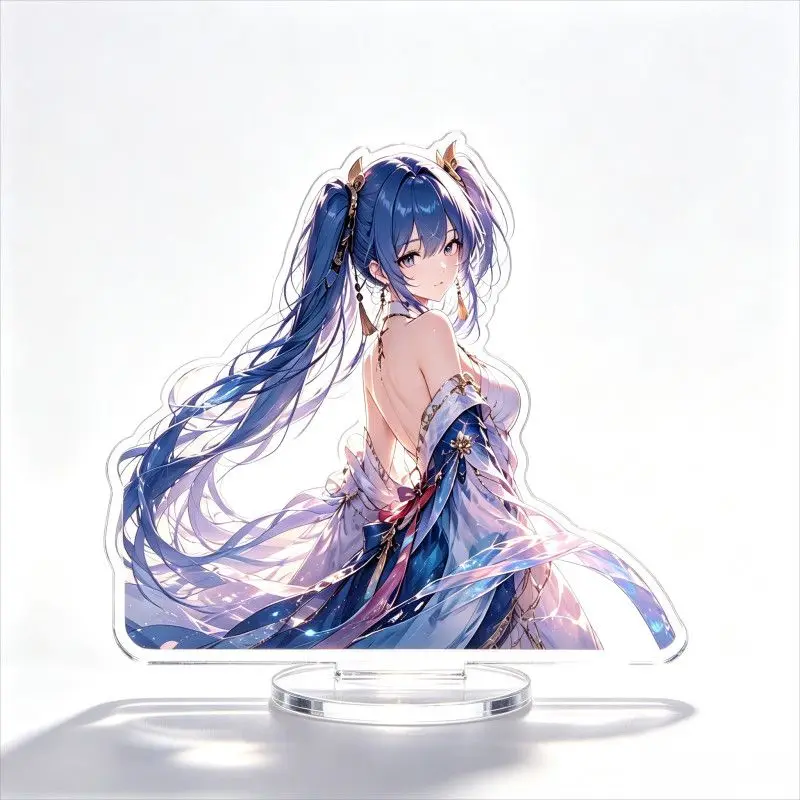 Anime 10cm Acrylic Stand Figure Wuthering Waves Iuno Model Plate Cosplay Collection Desktop Decor Gifts ZYCP