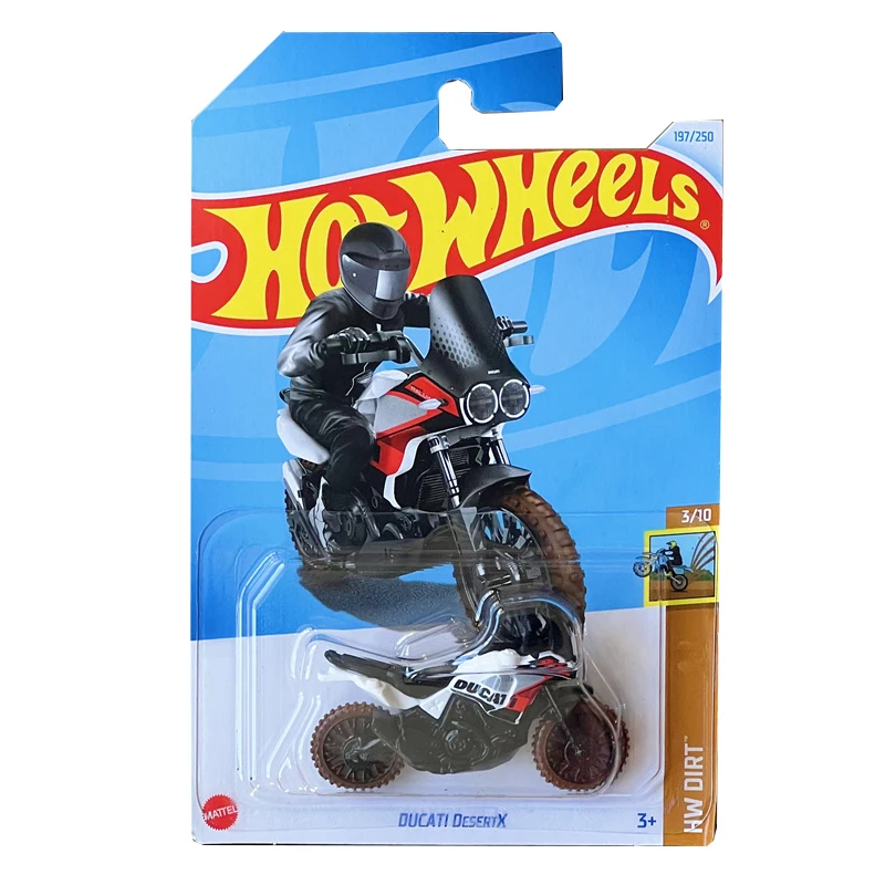 Original Hot Wheels Car 1/64 Metal Diecast HW Dirt Ducati DesertX Vehicle Vehicle Model Toys for Boys Collection Birthday Gift