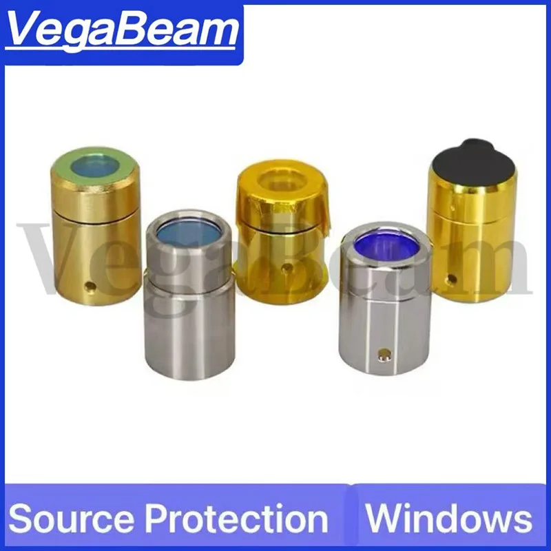 Fiber Laser Source QBH Output Connector Protective Window Lens Group for Raycus Reci MAX JPT IPG GW Laser Cutting Protective Cap