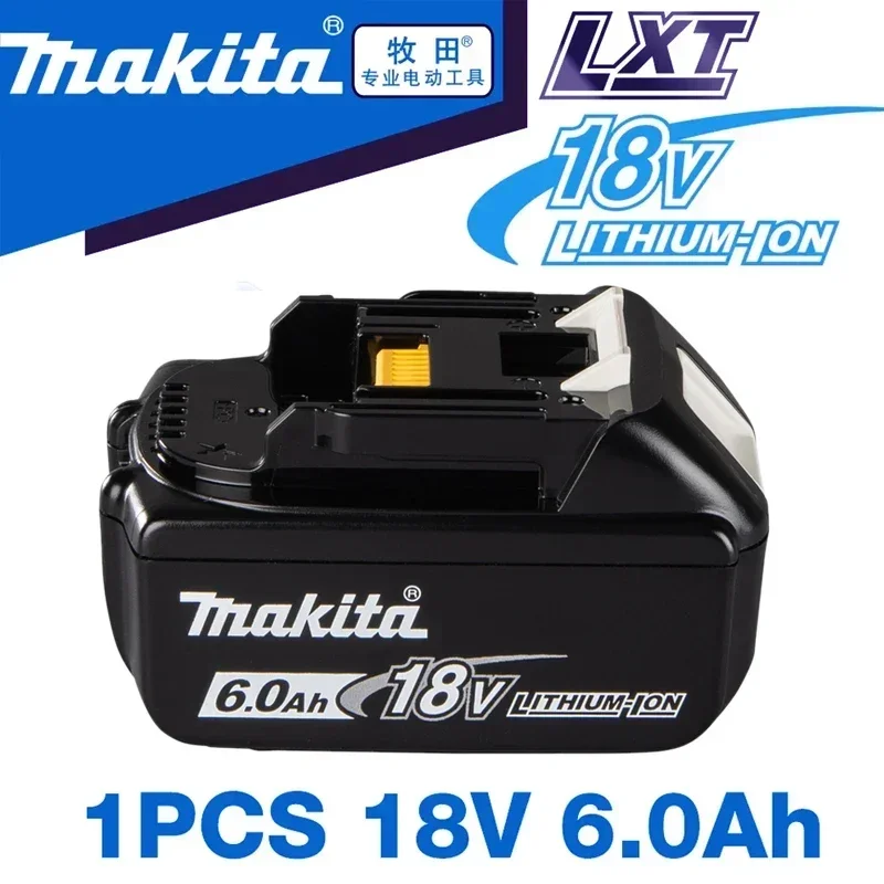 

100% Genuine Makita 18v battery pack bl1850b BL1850 bl1860 bl 1860 bl1830 bl1815 bl1840 LXT400 6.0Ah for makita tools drill