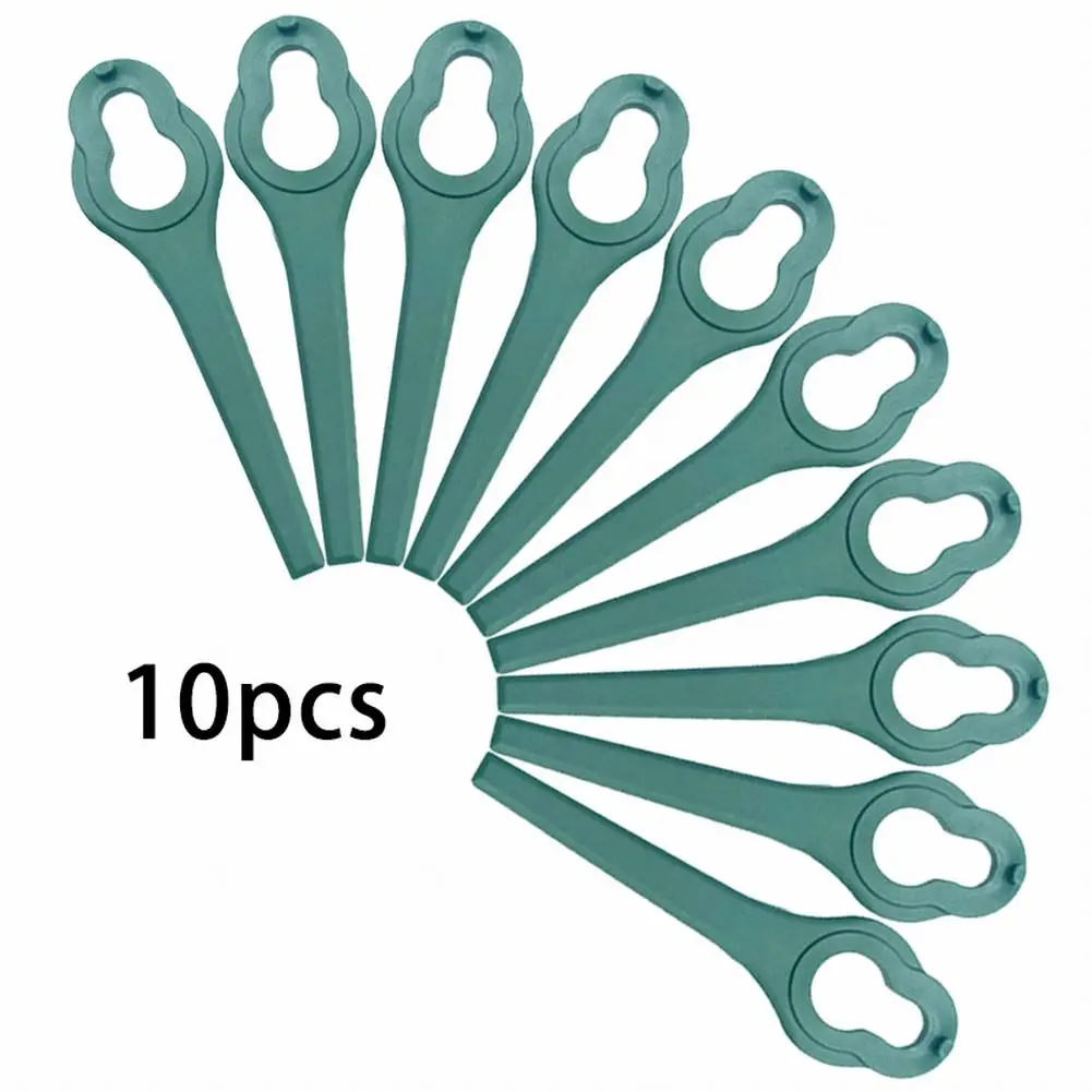 Imagem -04 - Lâminas de Plástico Substituição para Aldi Ferrex Far 201 Corta-relva sem Fio Cortador de Grama Peças de Ferramentas de Jardim 20v 40v 10 Pcs
