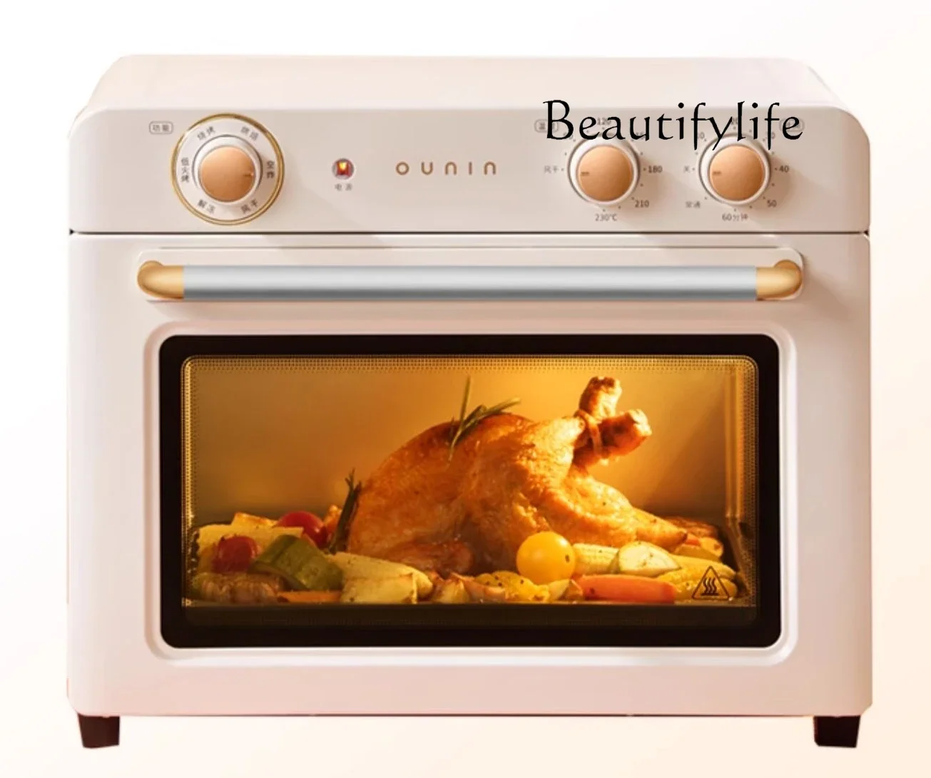 

Steam oven household small baking electric oven desktop air fryer steaming and baking machine