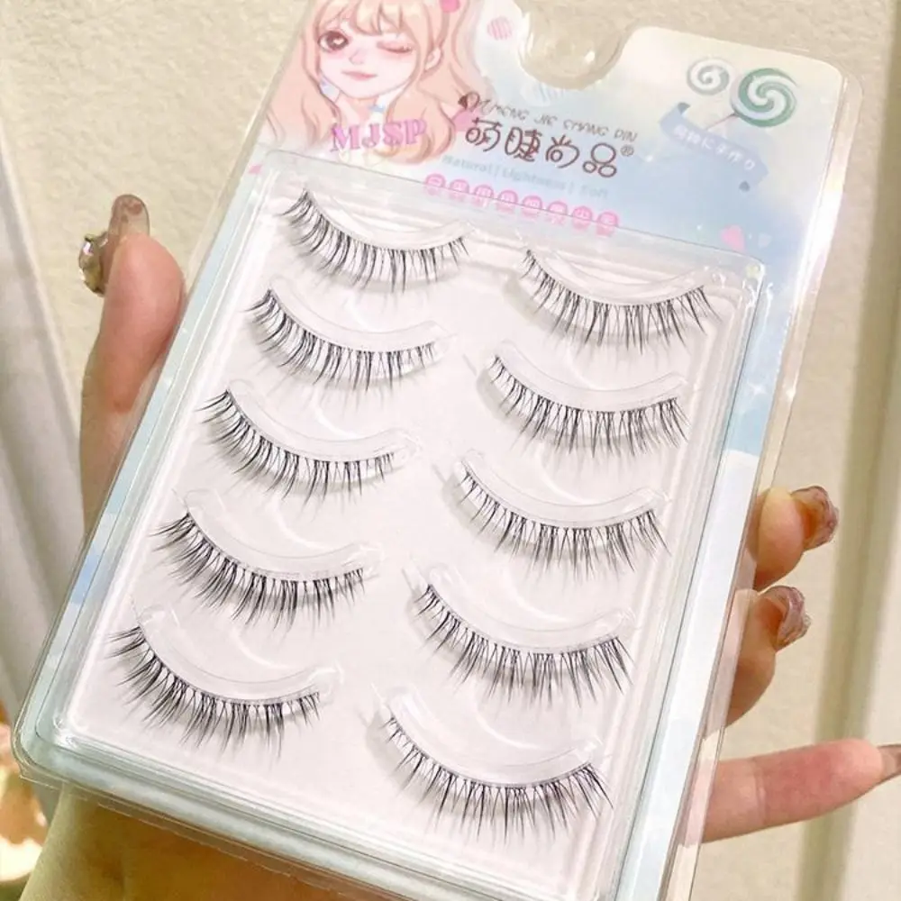 まつげエクステンション偽クラスターまつげ高密度 DIY ふわふわつけまつげメイクアップ再利用可能な厚いカールしたまつげメイクアップツール