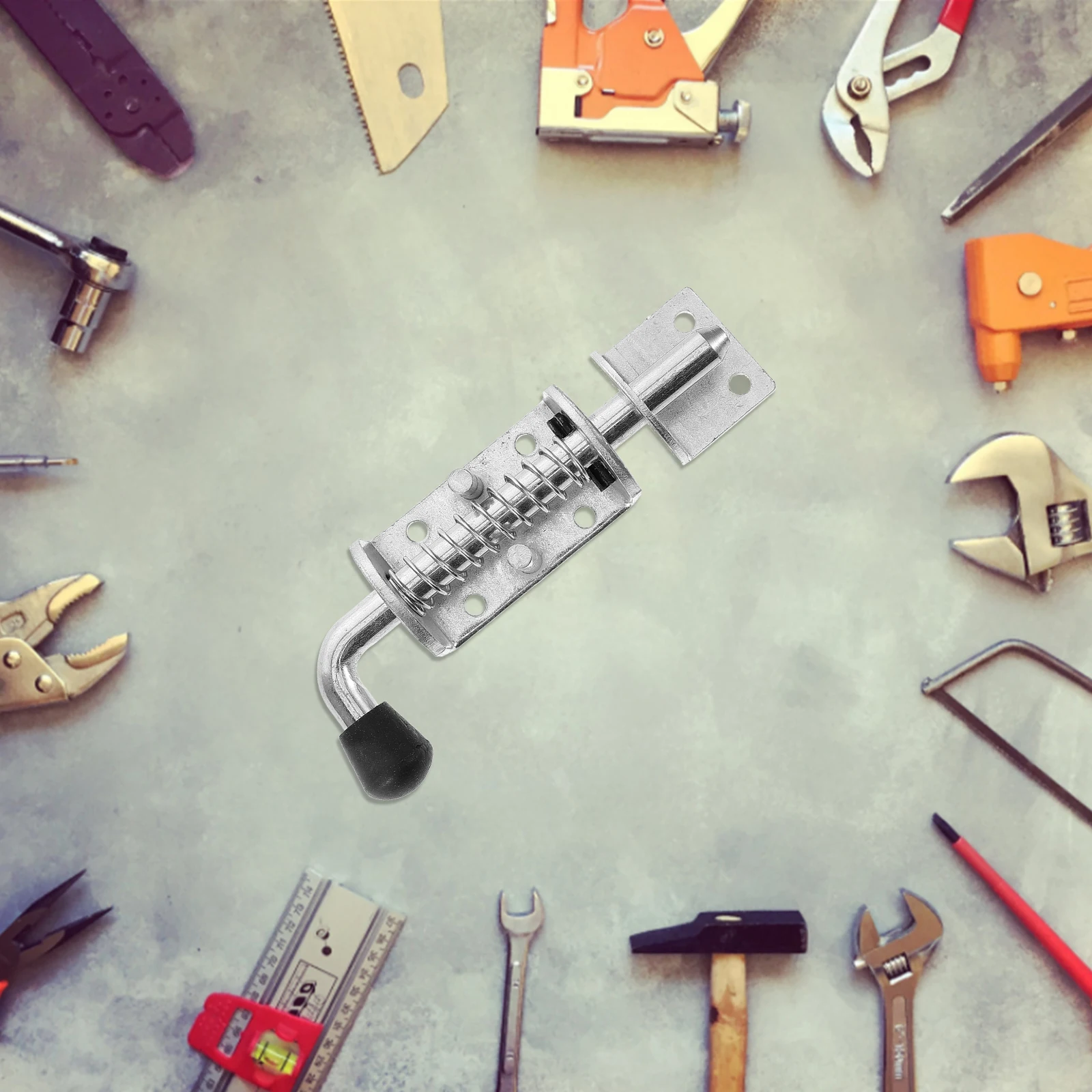 

Thickened Spring Bolts For Gates Gate Latch Heavy Duty Door Bolt Galvanized Iron Cabinet Latch For Warehouse Basement