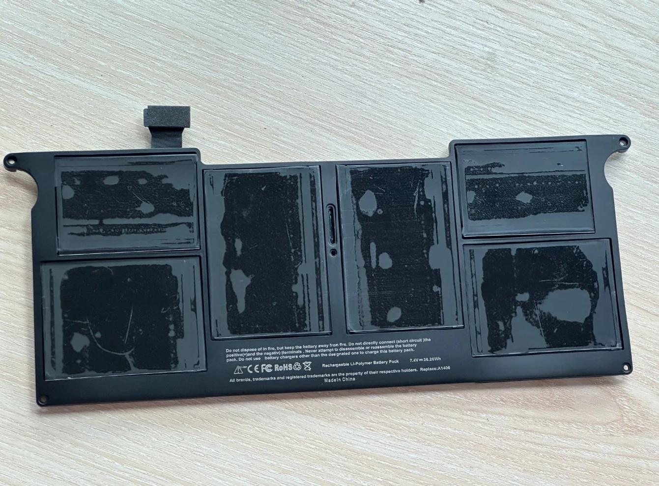 بطارية A1406 لجهاز ابل ماك بوك اير 11 "A1370 منتصف 2011 A1465 2012 الإصدار 020-7377-A #4