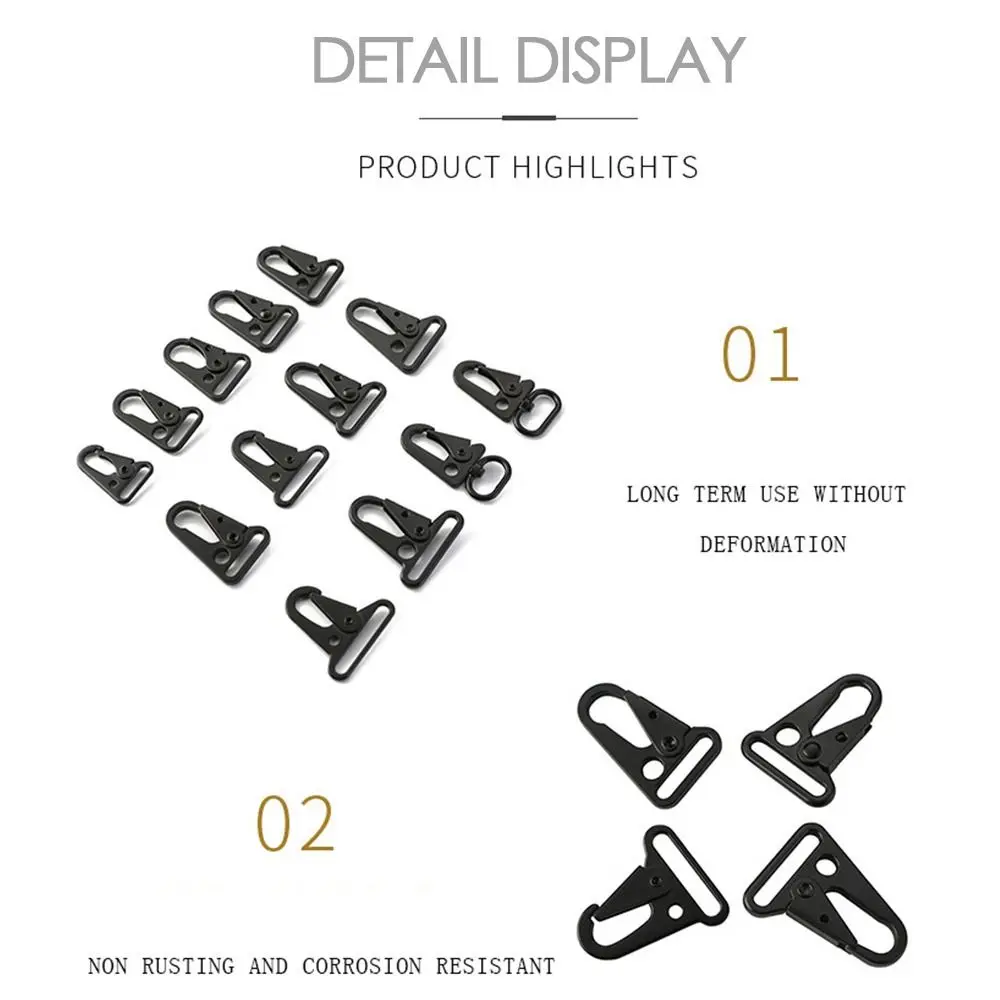 5pcs New Climbing Clips Tool Outdoor Belt Carabiner Eagle Hook Strap Buckle Eagle Mouth Buckle view 5