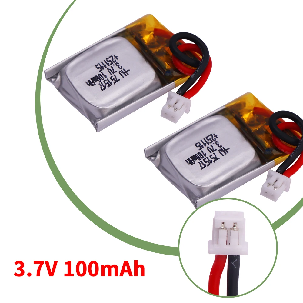 3.7V 100Mah Lipo Ba…