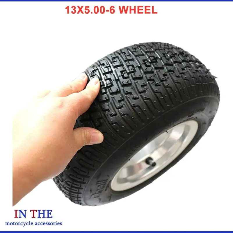 Wheel model 13x5.00-6 tires, inner and outer tires 13 * 5.00-6 tires, go kart, beach bike wheels