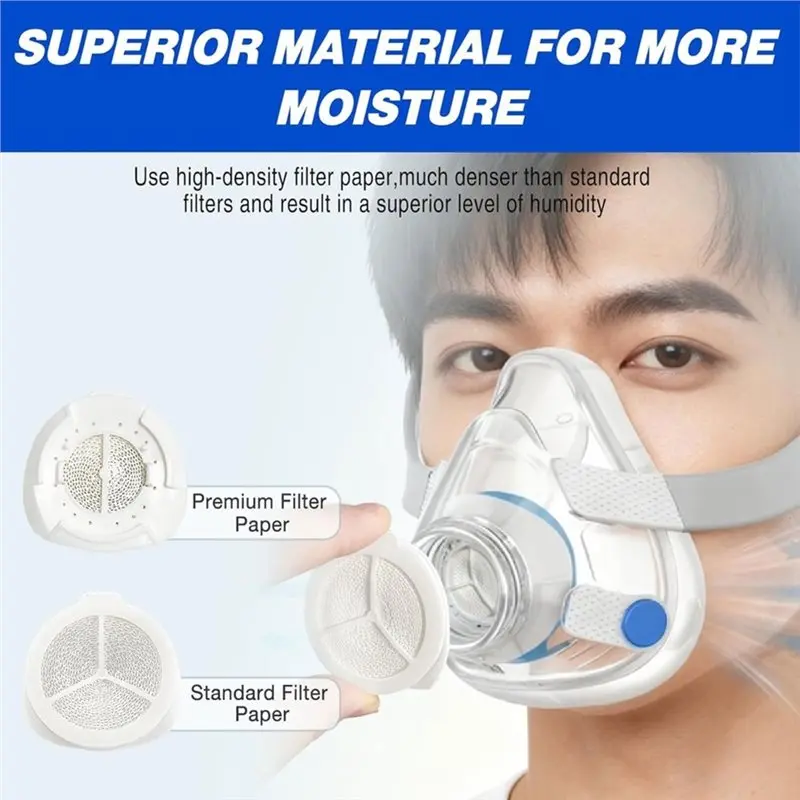 A52Q-CPAP HME Filter 10er-Pack Ersatz für F20 für Airfit/Airtouch F20 & Airmini Geräte Befeuchterkartusche – Detail 5