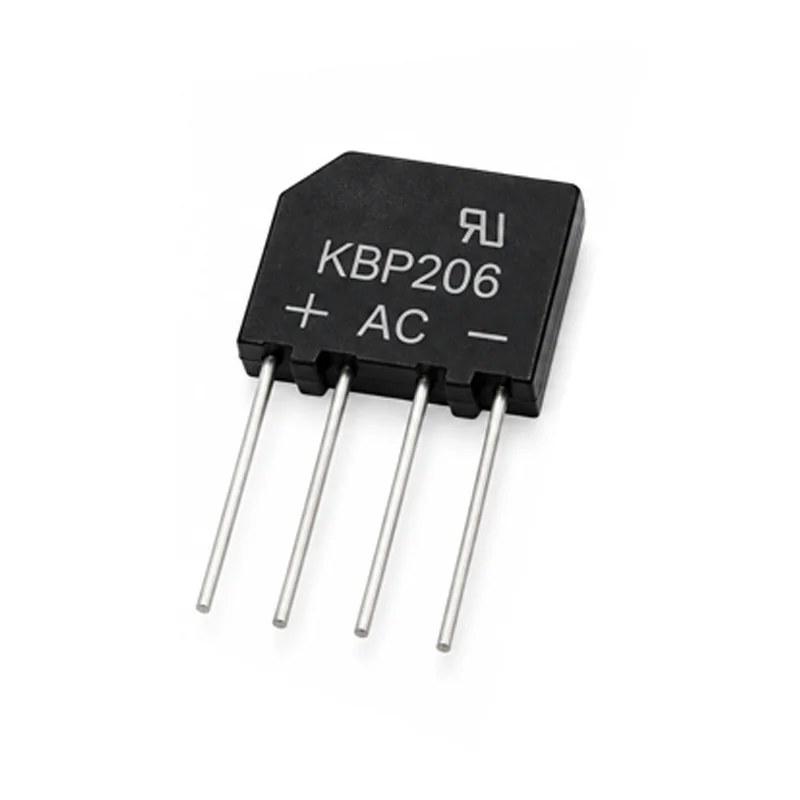 100PCS KBP Bridge Rectifier KBP307 KBP310 KBP210 KBP410 KBL610 4Pin DIP Full Wave Rectifier Component