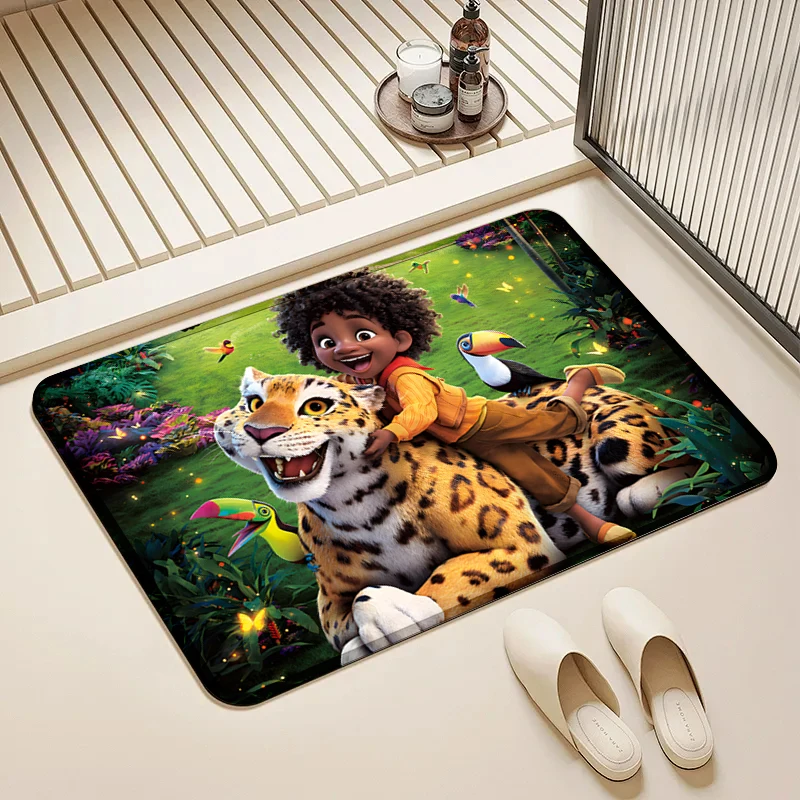 

Disney Encanto Antonio Door Mat Non-Slip Washable Floor Rug for Home Kids Room Bathroom Kitchen Decor