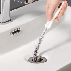 Kitchen Sink Cleaning Hook Cleaner Sticks Clog Remover Sewer Bendable Dredging Pipe Bathroom Hair Cleaning Sink Sewer Dredging