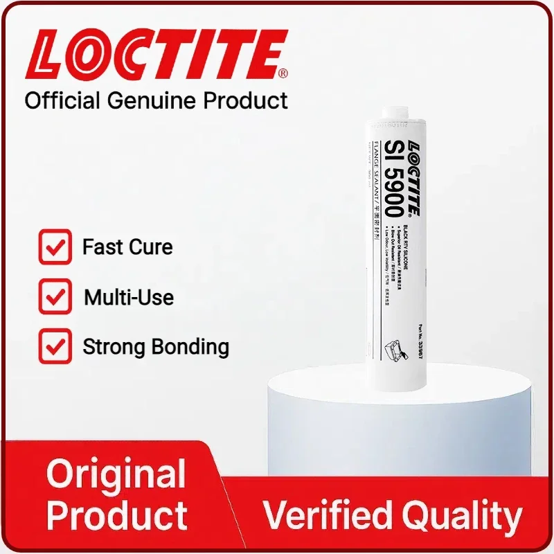 LOCTITE SI 5900 Preparat do uszczelniania 300 ml, uszczelniacz do kołnierzy formowany na miejscu, nieopadający, do pokryw/obudów/pomp/silników