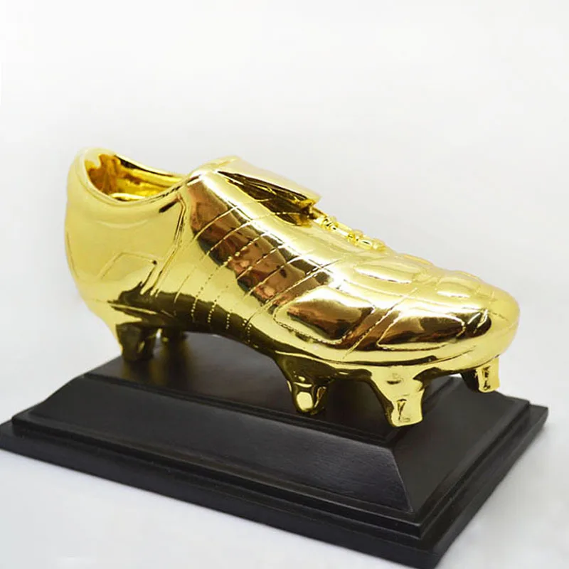 

Golden Boot Soccer Top Soccer Shoe Award Trophy Football World Champion Club Toys Fans Presents Souvenir Birthday Crafts Statue
