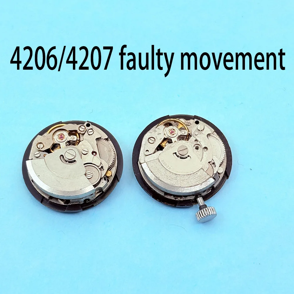 Watch Accessory Movement Unable to Work 4206/4207 Faulty Movement Japanese Female Movement, For Disassembly Parts Use
