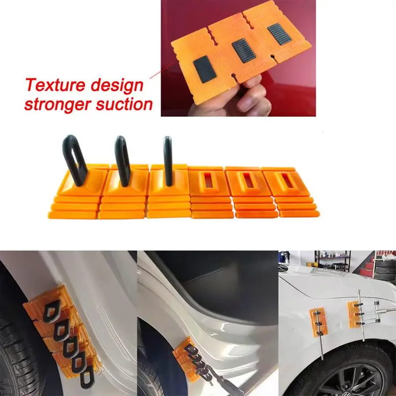 

Car Dent Repair Tool Auto Dent Puller Kit Cars Body Dent Remover Glue Pulling Tabs Heavy Duty Vehicle Dent Removal Pulling Tabs