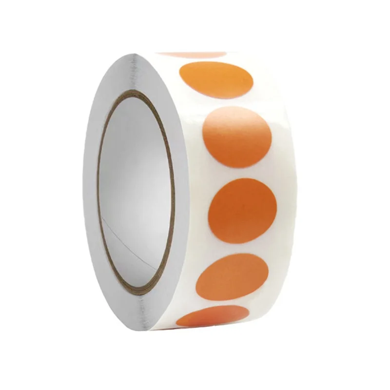 A29F-10000 Piece Colored Dot Stickers 1000Pcs/Roll,10 Color Circle Dots Labels Stickers Round Coding Labels For Office