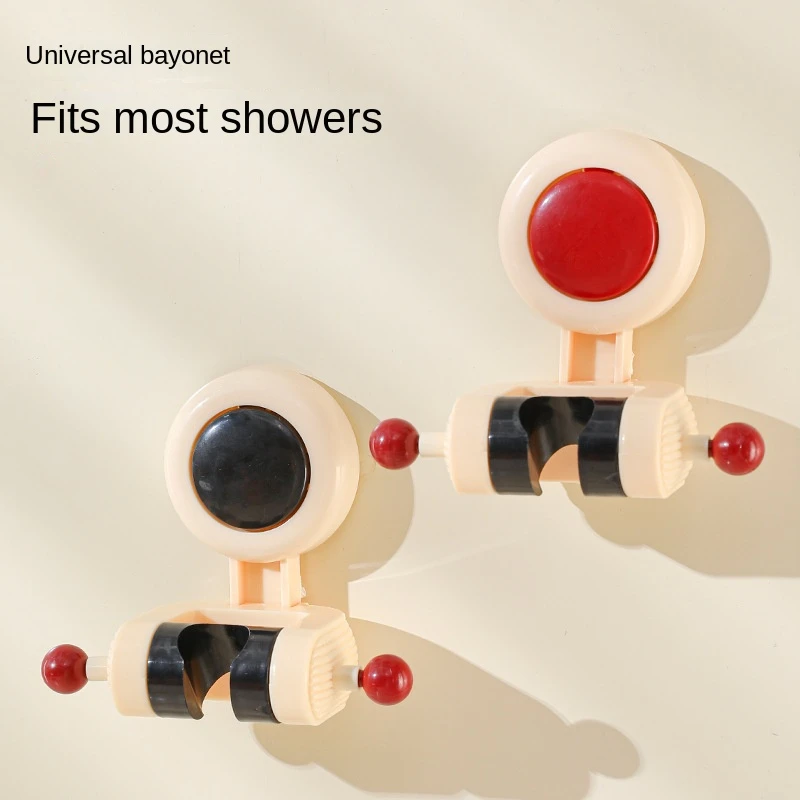 

1Pcs Adjustable Suction Cup Base Holder Suction Cup Showerhead Bracket Bathroom No Punching Required Showerhead Fixing Device