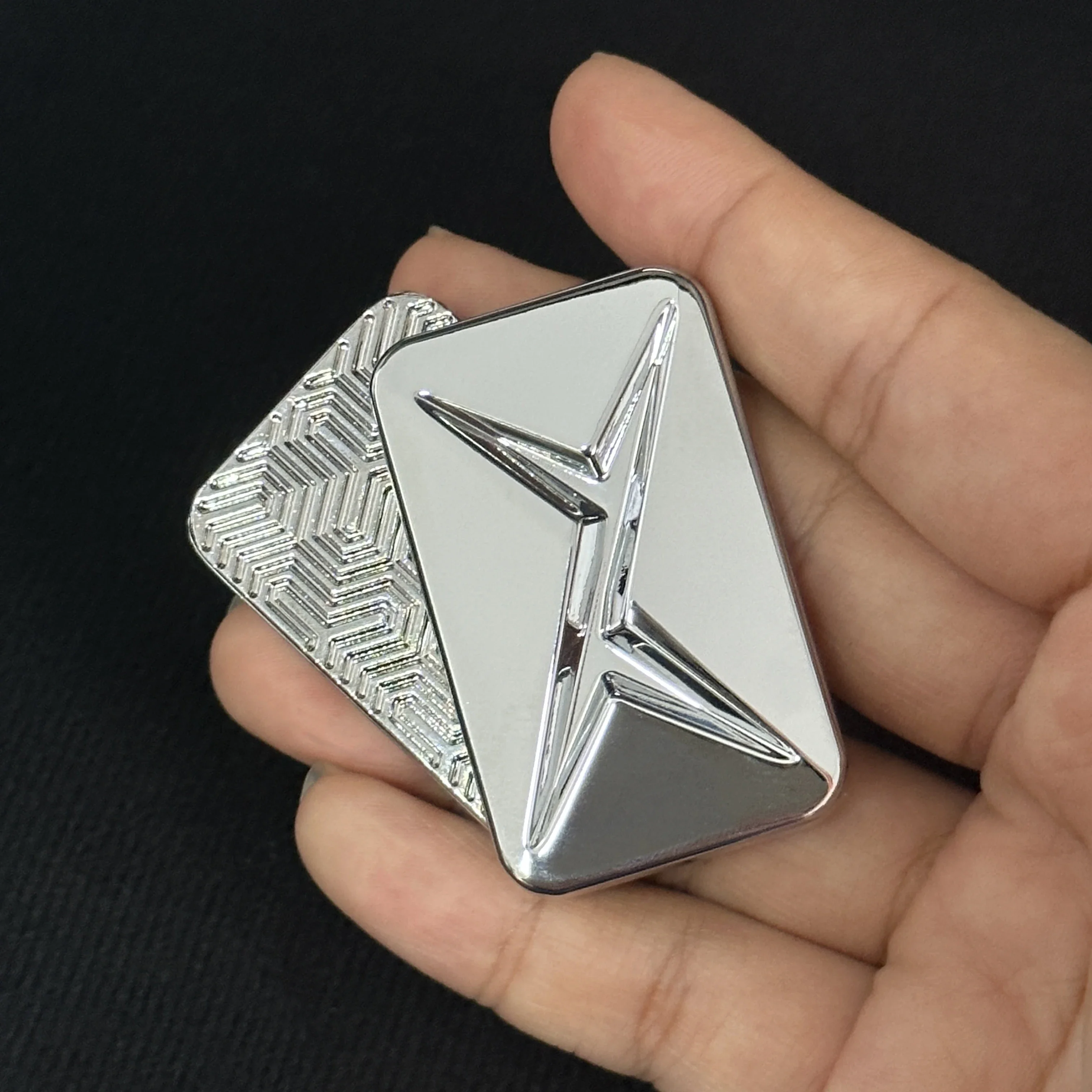 1F-EDC Fidget Sliders Slider Metal Fidget Toys Stress Relief for Adults Magnetic Metal Infinite Fidget