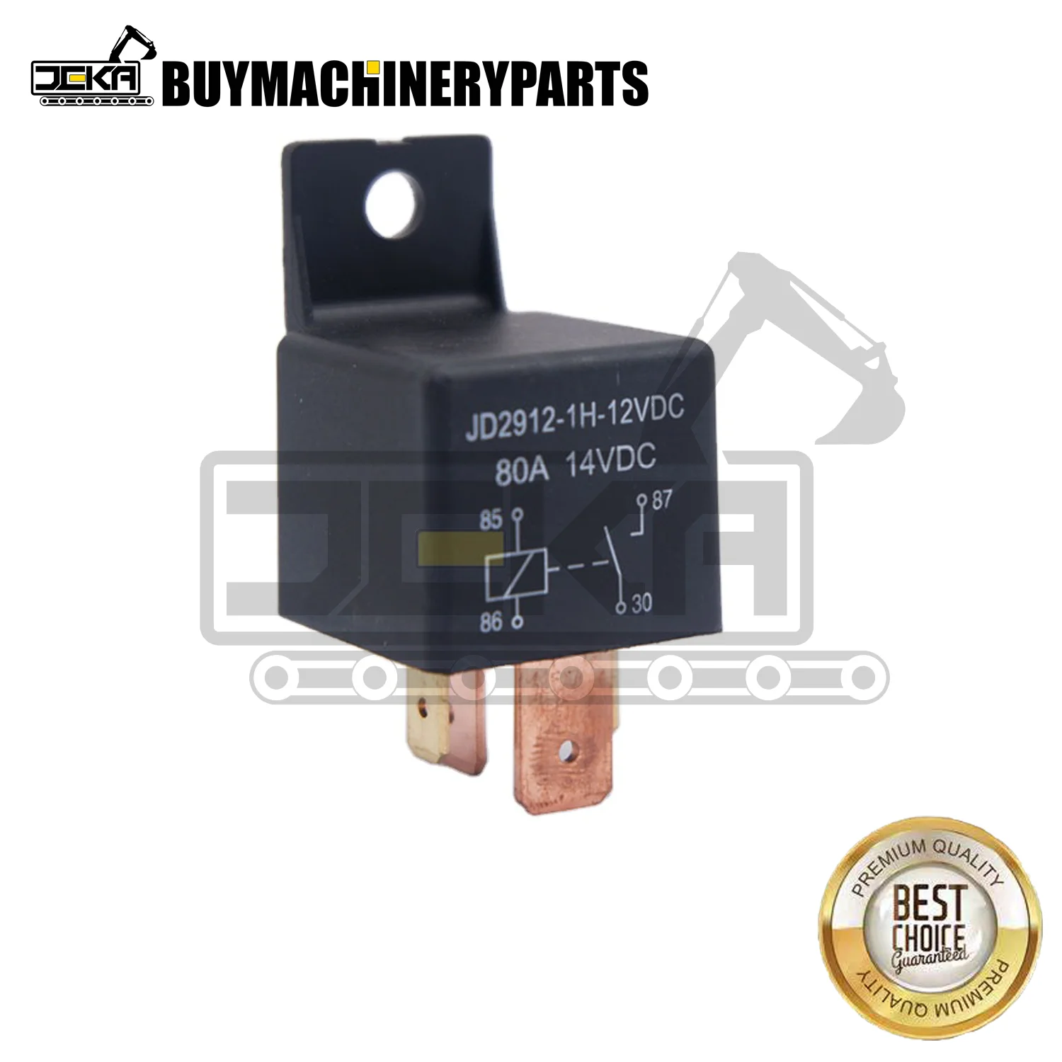 

Original Relay JD2912-1H-12VDC 80A 4Pin 12V For Auto Car Truck Accessories with Plastic