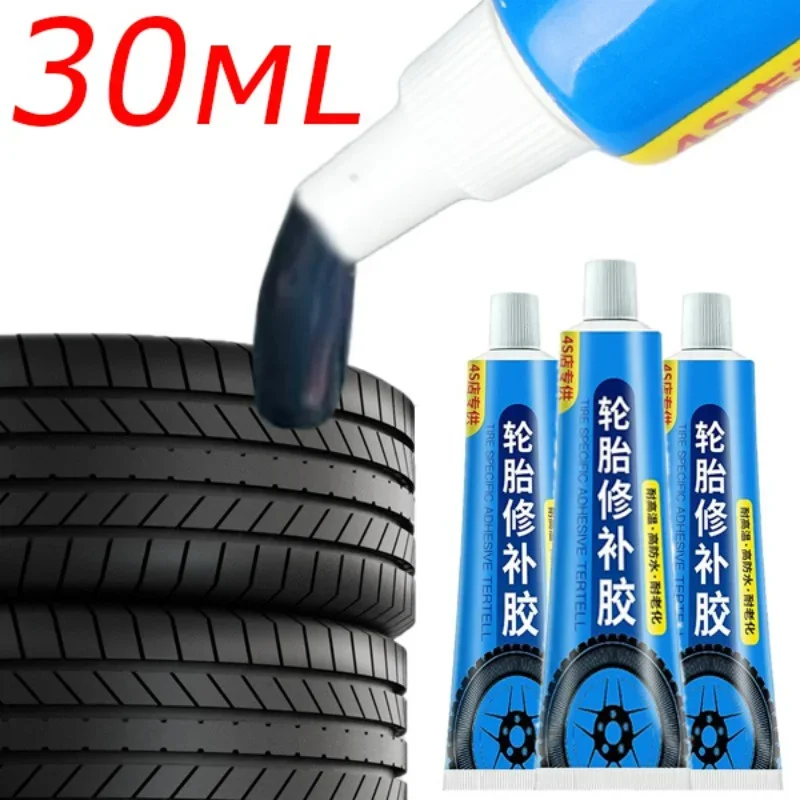 1-5pcs Tire Repair Glue Liquid Strong Rubber Wear-resistant Non-corrosive Adhesive Instant Bond Tyre Sealant For Motor Bicycle