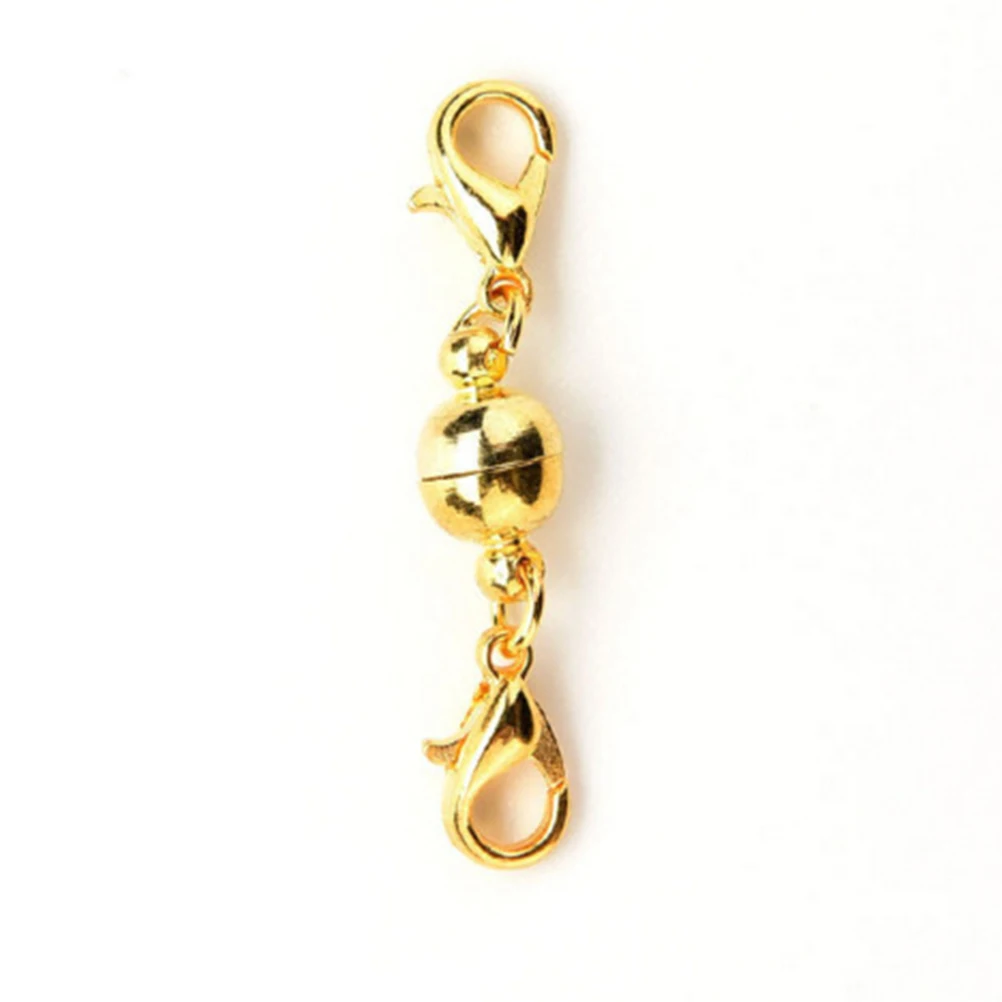 

20pcs Premium Copper Lobster Clasps Connection Buckle for Necklace Bracelet DIY Jewelry Making Stainless Steel 6mm Hole